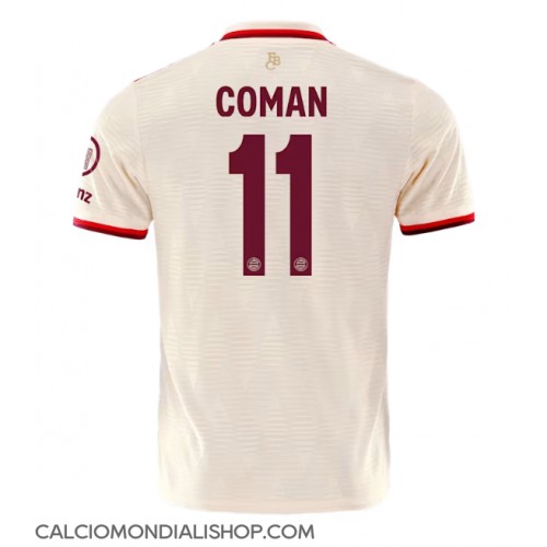 Maglie da calcio Bayern Munich Kingsley Coman #11 Terza Maglia 2024-25 Manica Corta